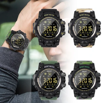 

EX16S Smart Sport Watch Multifunction Waterproof Smart Watch Remote Camera For Android IOS