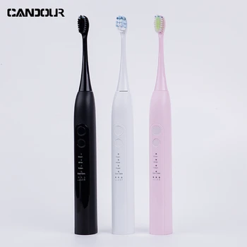 

CANDOUR CD-5118 electric toothbrush USB rechargeable Waterproof sonic