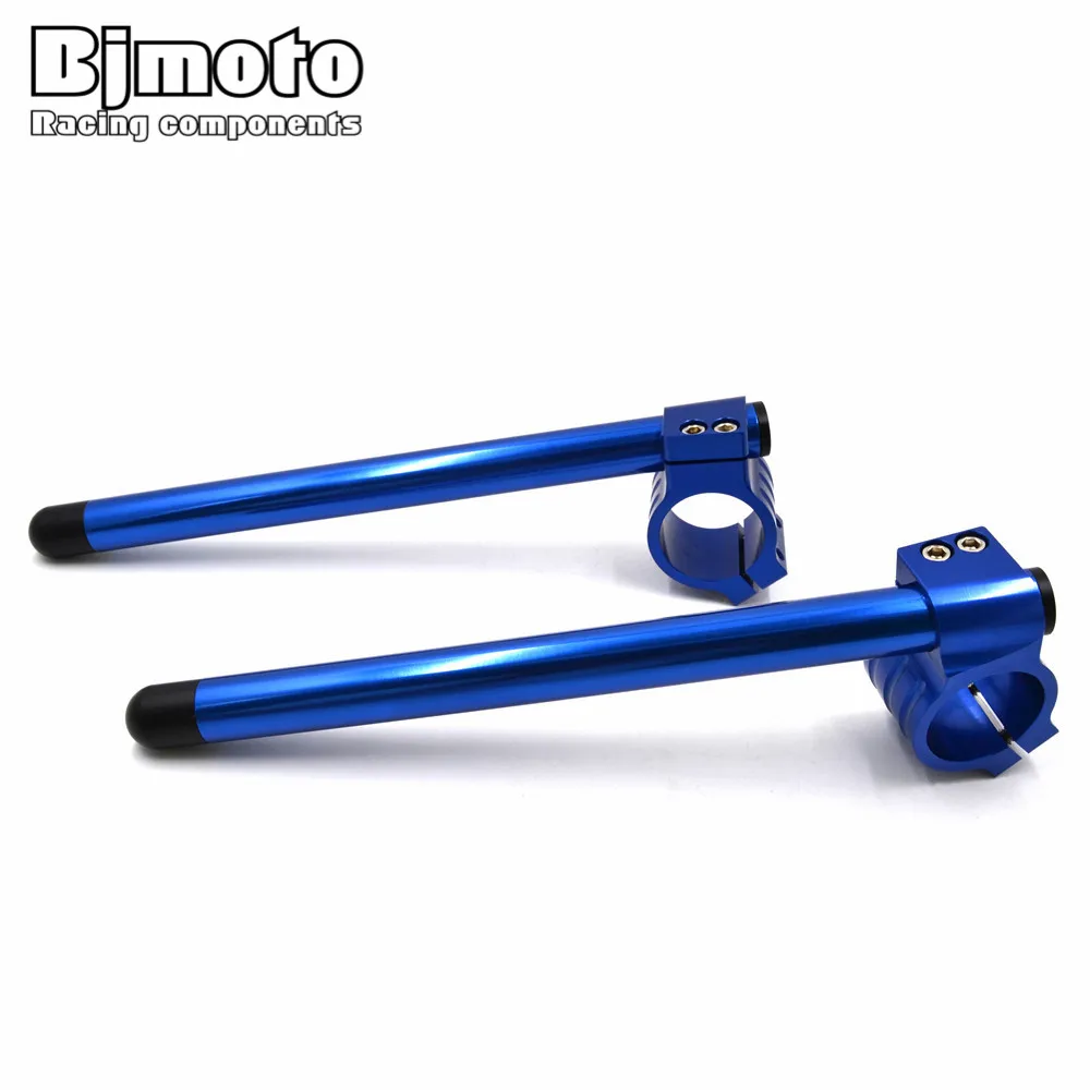 

Bjmoto CNC Motorcycle Handlebar Clip on Fork handlebar Clipon for Yamaha YZF R3 2015-2018 YZF R25 2013-2018 YZF-R3 ABS 2018 MT03