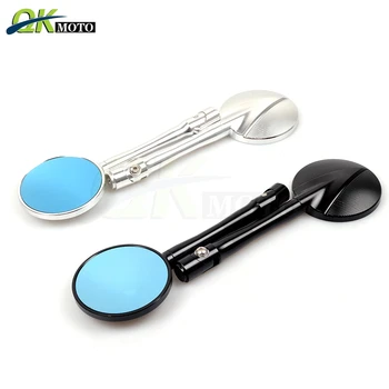 

Aluminum Universal Aluminum Motorcycles Rearview Mirror For Hodna CBR1000 XX Accessories YAMAHA yfz450 fzs600 Kawasaki Versys650