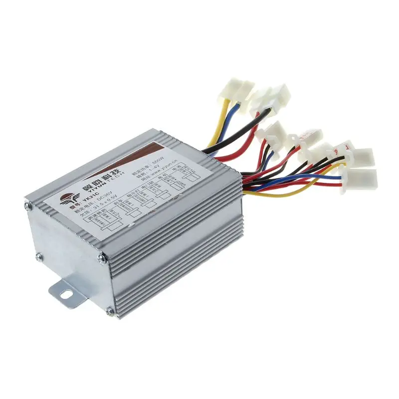Perfect 1 Pc DC36V 500W Brushed Controller Motor Foot Pedal In/Off Switch Wiring Electric Bike Scooter Speed Control 2