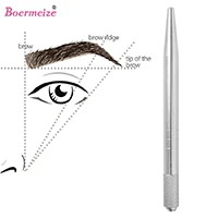 4 шт. руководство брови ручку татуировки перманентный макияж бровей pen microblading ручка татуировка Пирсинг писец кожи маркером для косметика