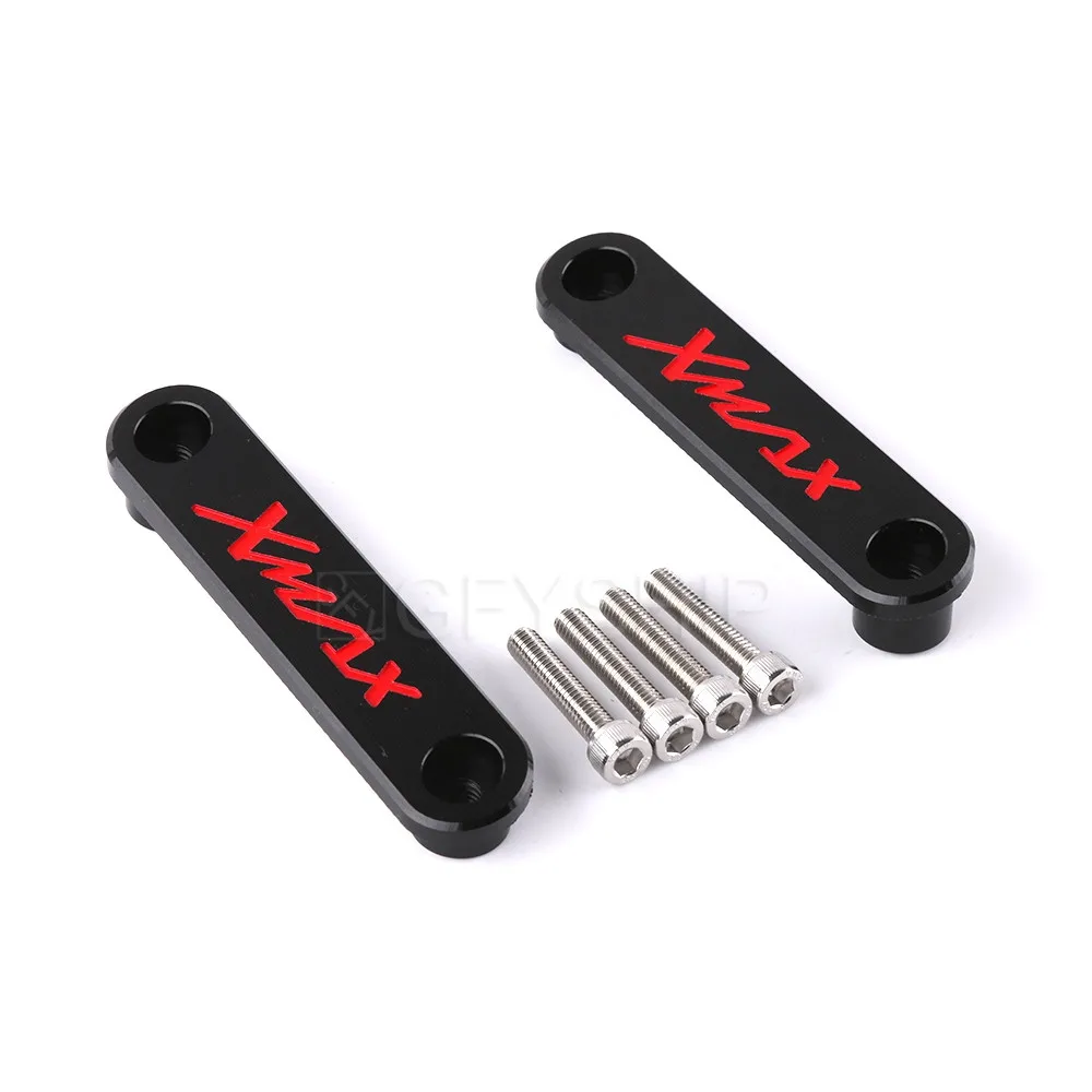 Motorcycle CNC Aluminum Alloy Front Axle Coper Plate Decorative Cover For Yamaha Xmax 300 XMAX300 X-MAX 300 2017 2018 (3)