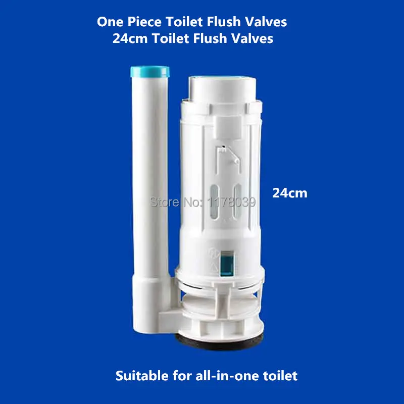 

24cm One Piece Toilet Flush Valves Suitable for water tank height 25-30cm,all-in-one toilet seats water tank drain Valves,J17438