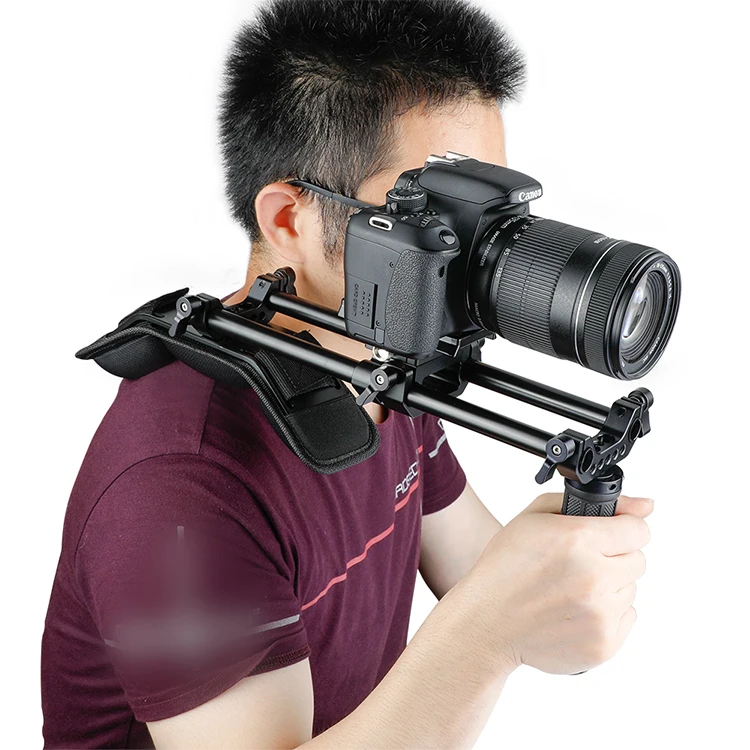 Комплект наплечного крепления CAMVATE с 15 мм стержневой системой и qr-пластиной Manfrotto для DSLR видеокамер и DV видеокамер C2105