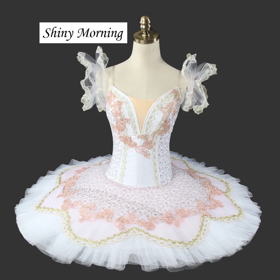 Pancake Platter Tutu Professional Ballet Costumes Cinderella Sleeping