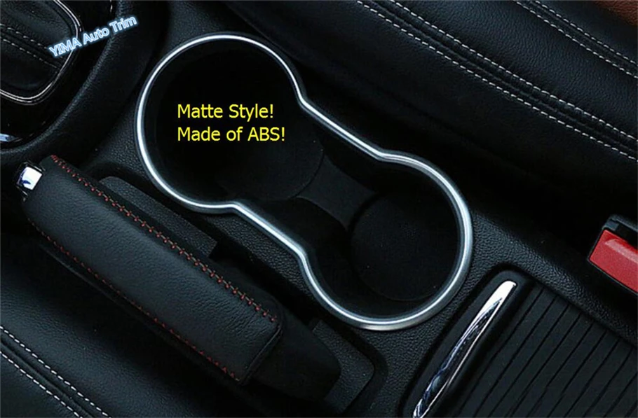 

Lapetus Стайлинг автомобиля рамка держателя стакана воды крышка внутренняя отделка 1 шт. подходит для Opel Vauxhall Mokka Buick Encore 2016 2017 2018 ABS