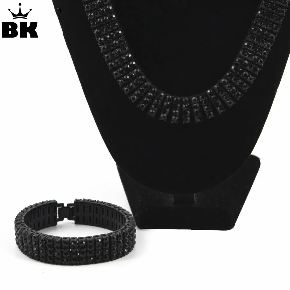 Высокое качество мужской золотой цвет хип-хоп Iced Out 30 &quot4 ряда горный хрусталь