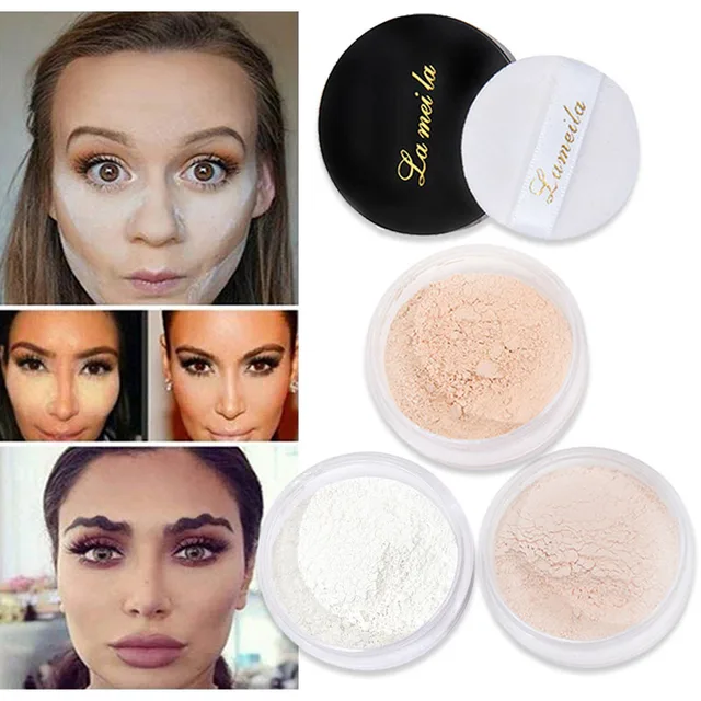 Professional Face Powder Base Waterproof Whitening Minerals Oil Control