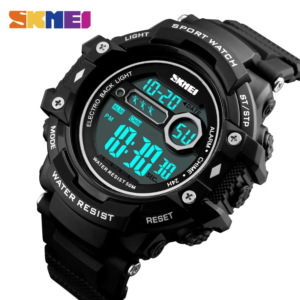 

SKMEI Man Sports Watch Waterproof LED Military Watches Men Digital Chronograph Electronics Wristwatches relogio masculino 1325
