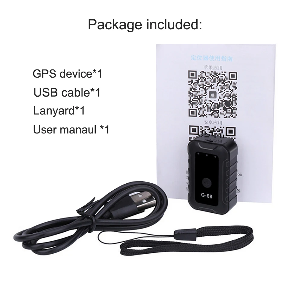 JINSERTA мини gps трекер локатор встроенный Магнит мощности Дети автомобиль LBS Wifi в