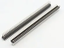 2 шт. Шаг 2.0 мм 80 Pin SMT SMD 2x40Pin Двухрядные Мужской Breakable Контактного Коннектора Газа для Arduino черный
