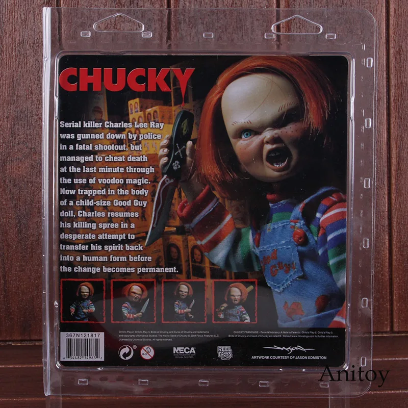 Горячие игрушки NECA Good Guys Childs Play Чаки ПВХ фигурка Коллекционная модель игрушки 11 см