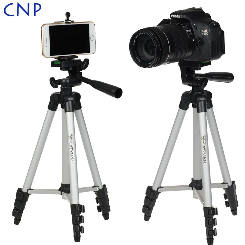 

CNP WT3110A Professional Tripod With 3-Way HeadTripod for Nikon D7100 D90 D3100 DSLR Sony NEX-5N A7S Canon 650D 70D 600D WT-311