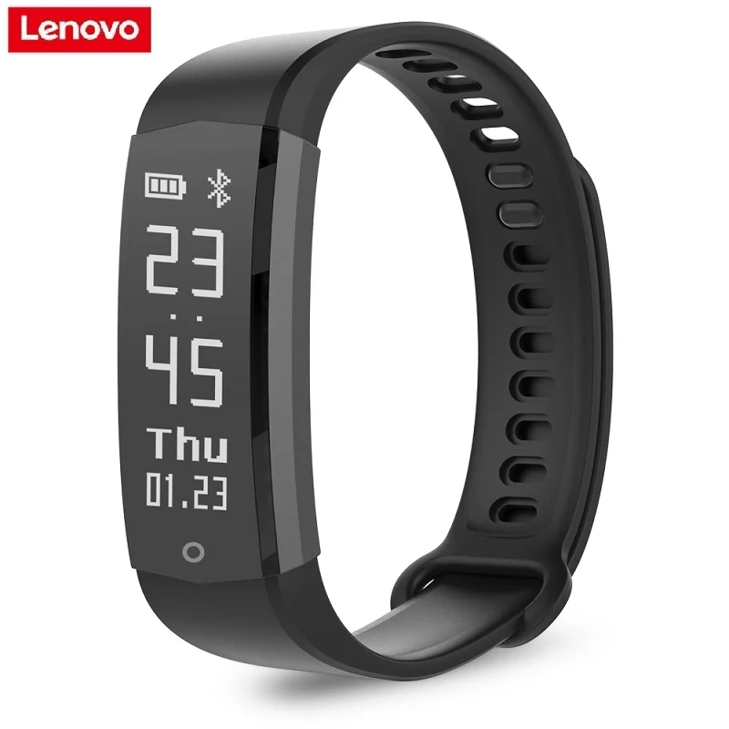 Lenovo HX06 влагостойкие умные часы с ремешком IP67 безразмерный Экран Фитнес трекер