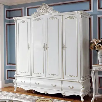 

MODERN LUXURY WHITE WARDROBE DESIGN WITH BIG MIRROR