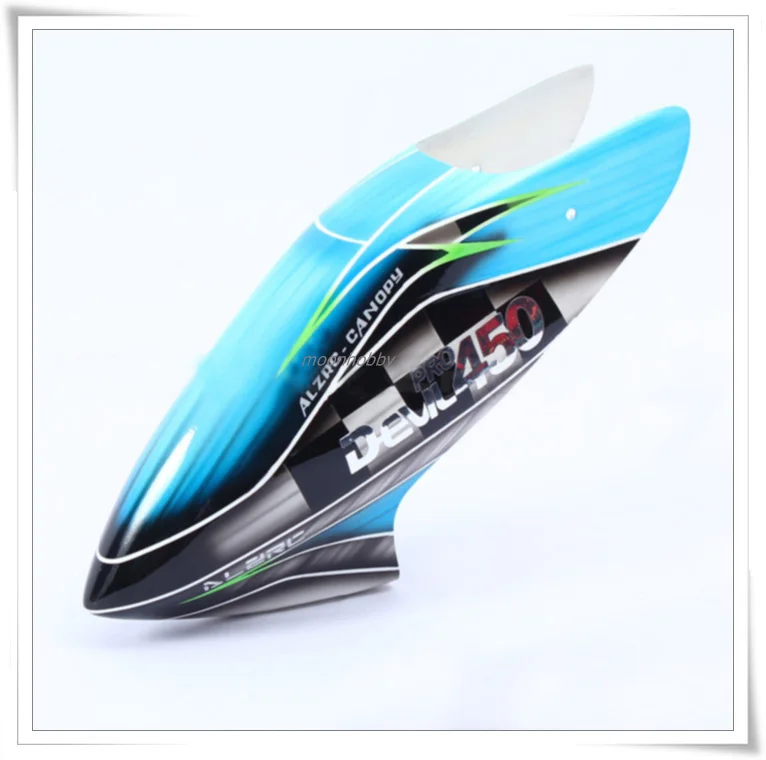 ALZRC 450 Pro Canopy V2 ACP45P2H High Grade Fiberglass Canopy ALZRC 450 Parts Free Shipping with Tracking tarot 500efl pro spare parts tl5102 fiberglass canopy free shipping with tracking