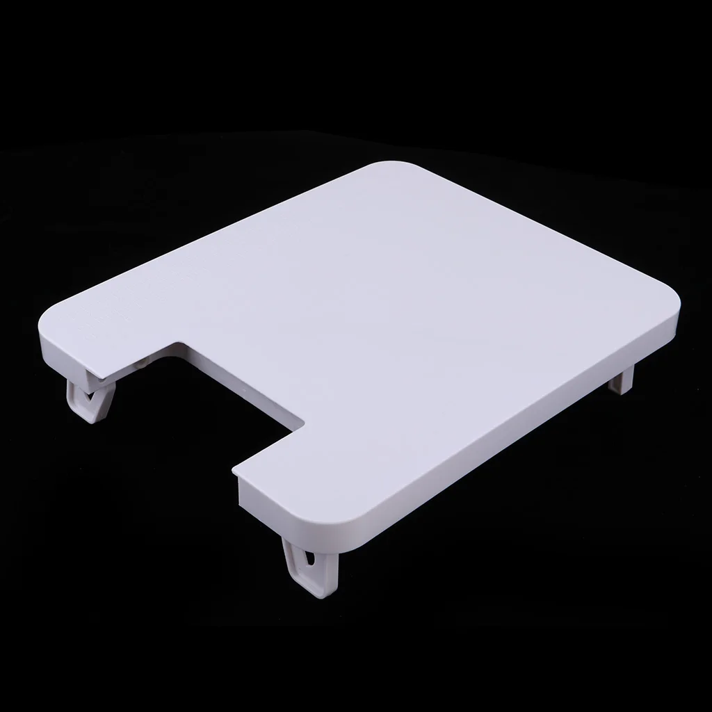 9.76 inch Wide Extension Table for Patchwork & Quilting Free Motion Embroidery, 1Pcs, White