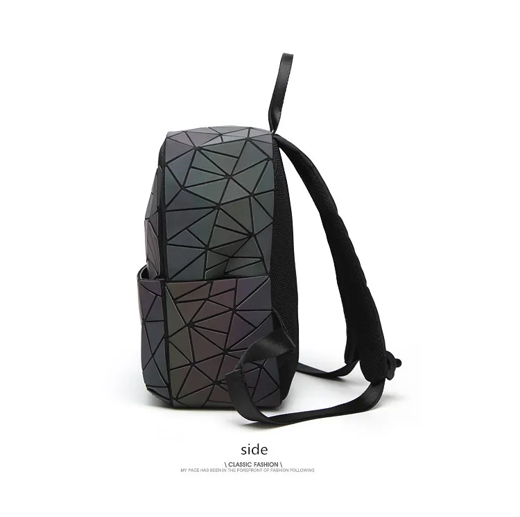 MAGICYZ geometri ctriangle сумки с голограммой светящийся женский рюкзак sac a dos женский рюкзак Mochilas голографический рюкзак