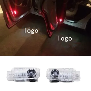 

2X LED Logo Light Ghost Shadow Projector Car Door Courtesy Laser For A8/S8/A8L/R8 D2 D3 D4 Car Logo Laser Light