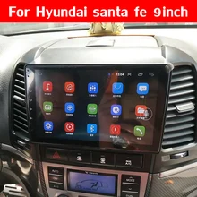 FEELDO 9 “pulgadas Android 8,1 coche Multimedia player GPS Navi para HYUNDAI SANTA FE 2005, 2006, 2007, 2008, 2009, 2010, 2011, 2012