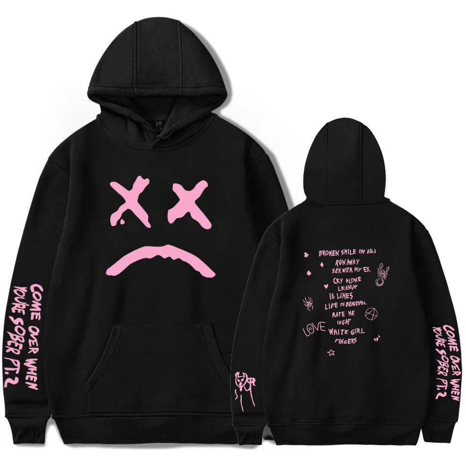 New lil peep Hoodie Men and Women Fans Sweatshirt Hoodies Sweatshirts Long Sleeve Print Hip Hop lil peep Boy Casual Clothes