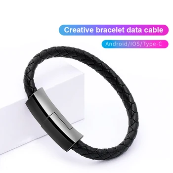 

2.4A Bracelet Charging Data Cable Line Fast Charge Portable for Mobile Phone Sports GY88