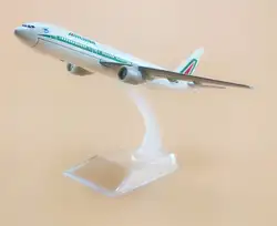 Размер 1:400 модель самолета Boeing 777 TItaly Airways самолет B777 металлическая модель самолета для детей игрушки Рождественский подарок