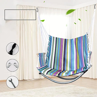 Us 42 99 50 Off Magic Union Upgraded Outdoor Indoor Hanging Chair Dormitory Bedroom Swinging For Child Adult Multi Functional Swing Chair In Patio