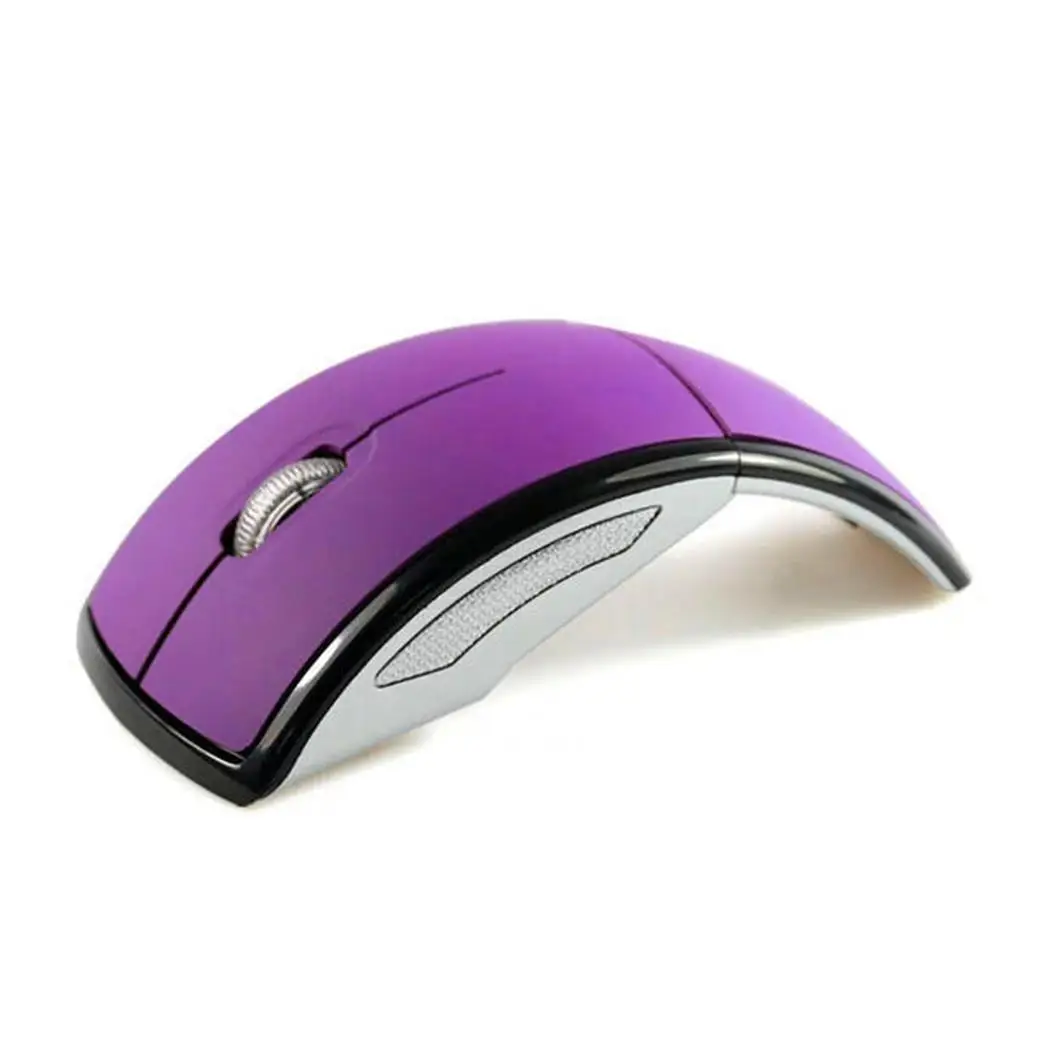 

Durable Lightweight Folding Wireless Mouse For 10mA 3V 800-1200 DPI Laptop 2.402-2.480GHz 10-15 meters