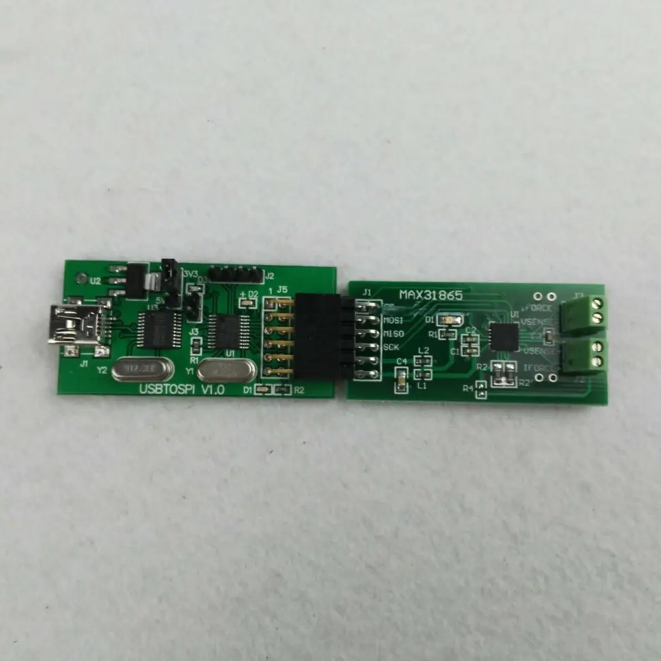 

MAX31865 PT100/PT1000 temperature module Evaluation Kit