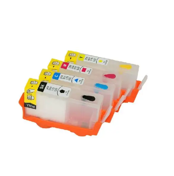 

1Set Empty  Refillable Ink Cartridge  with chip For HP 364 XL For HP Photosmart B8550 B8553 B8558 C5324 C5380 C5383 C6324 C5390