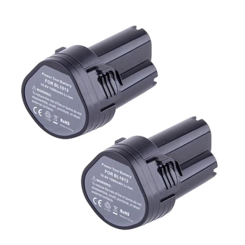 

2X 10.8 Volt Li-ion Battery for Makita BL1013 194551-4 194550-6 TD090DW LCT203W