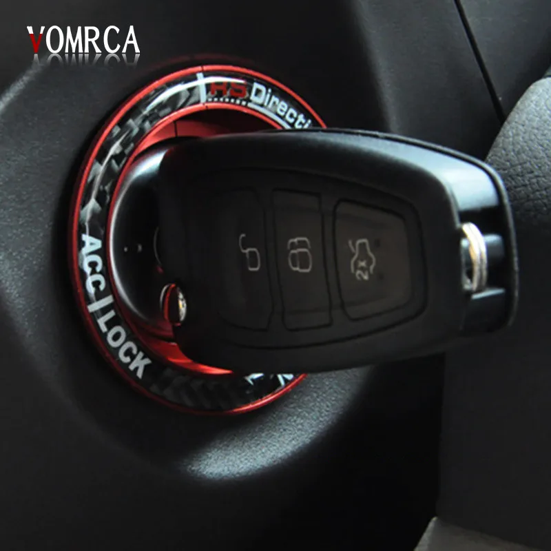 

Car Ignition Keyhole Decoration Coverage Ring for Ford Focus 2 3 4 2005-2016, High Quality Auto Accessories starline a91