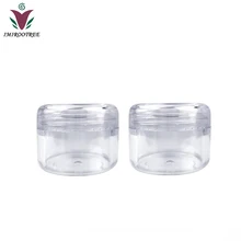 50 шт 30 г прозрачные круглые баночки для сливок банки горшок контейнер, прозрачный пластиковый образец контейнер для хранение для принадлежностей для дизайна ногтей
