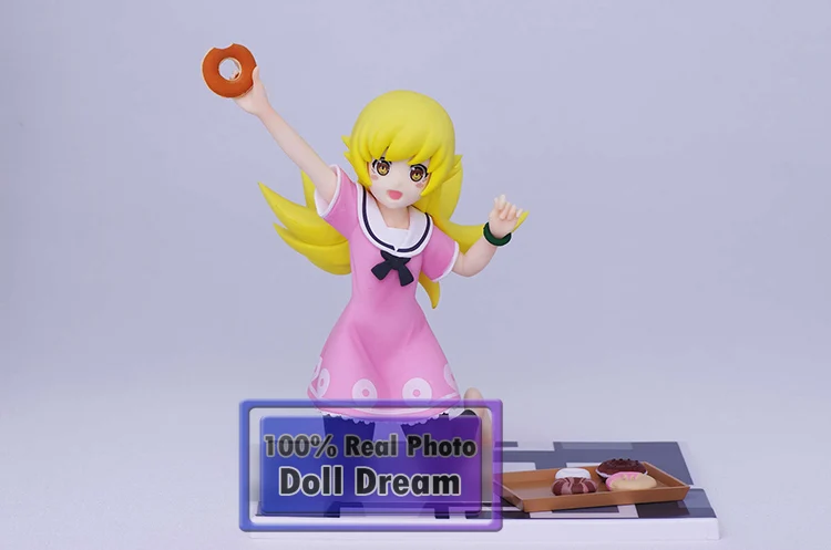 Японская фигурка аниме Koyomimonogatari Oshino Shinobu Коллекционная модель игрушки для