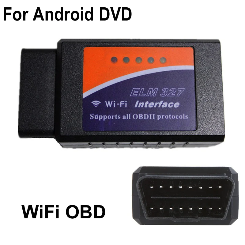

2019 Super Mini Wireless ELM327 WiFi OBD 2 Dongle Fit for All OBDII Protocol For Android Car Multimedia