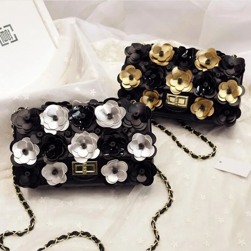 

Hot Fashion Women's Leather Handbags Ladies Satchels Purses Famous Brands Designer Bag Messenger Bags for Women Bolsas Flowers