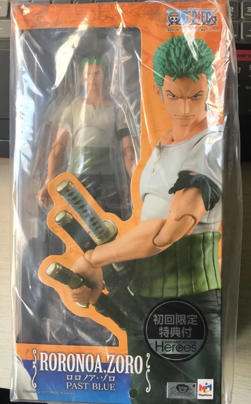 Японское аниме "ONE PIECE" оригинальная MegaHouse переменная экшн-фигурка героев-Roronoa Zoro PAST BLUE