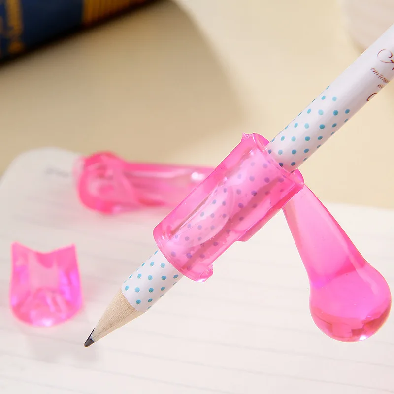 

3 Pcs / Pack Wobi Child Children Pencil Students Hold A Pen Writing Posture Correction With Toys