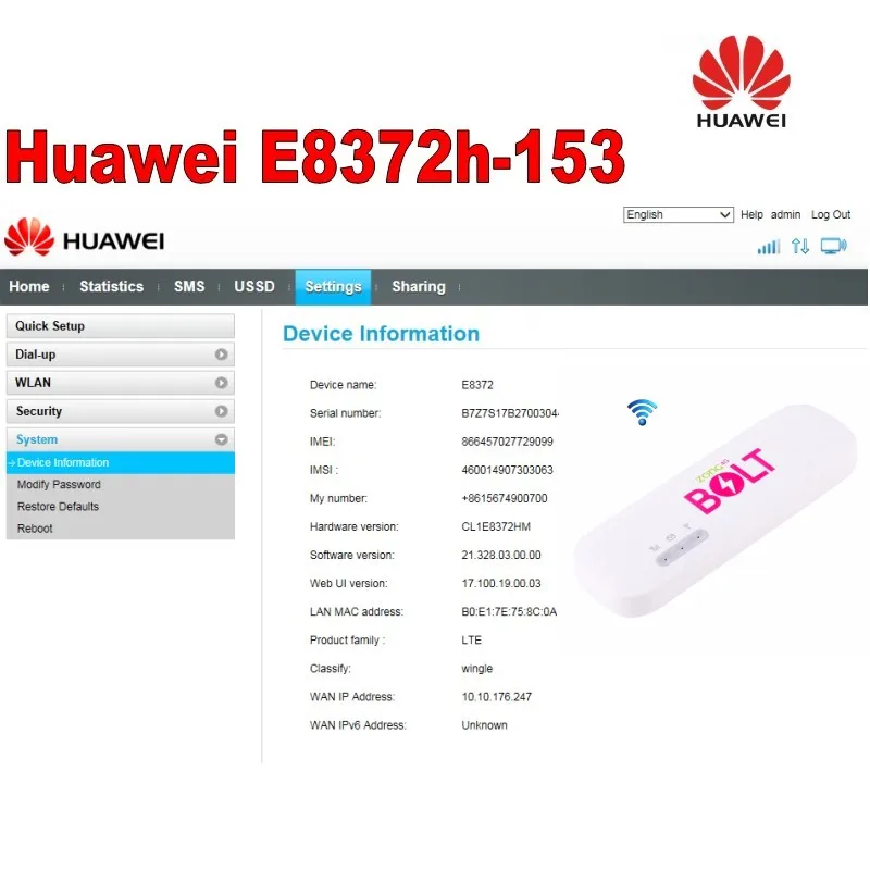 Разблокированный huawei E8372(плюс пара антенны) LTE USB Wingle LTE Универсальный 4G USB wifi-модем автомобильный wifi E8372h-153