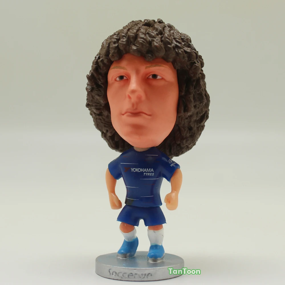 

Soccer Football Player Star 4# David Luiz (CHE-2018/19) 2.5" Action Dolls Figurine