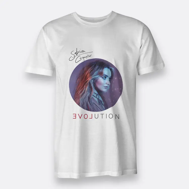 Эволюция Сабрина плотник белая футболка Мужская sz S-3XL100 % | одежда