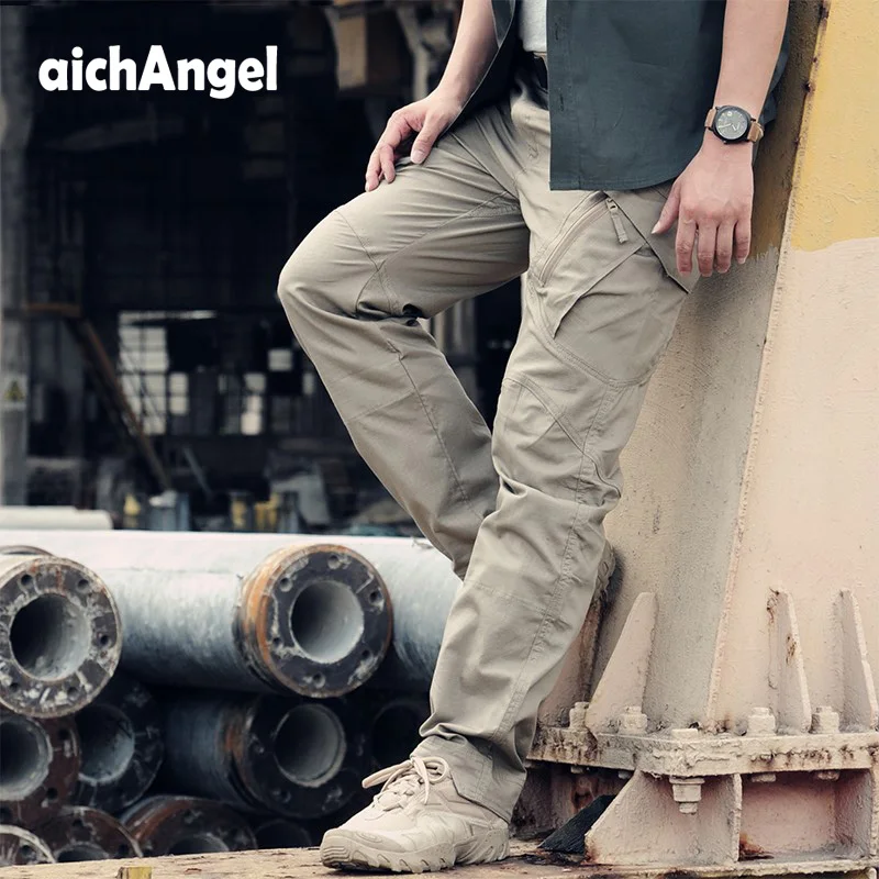 Militar green Pantalon Militaire De Swat Tactique brown Cargo khaki black Armée Ix9 Hommes Combat Homme Gray Survêtement dqAaEd