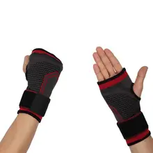 Bailight 1 шт. спортивный высокий эластичный протектор для верховой езды Баскетбол Тяжелая атлетика ладони спортивные перчатки Регулируемый бандаж запястья W1