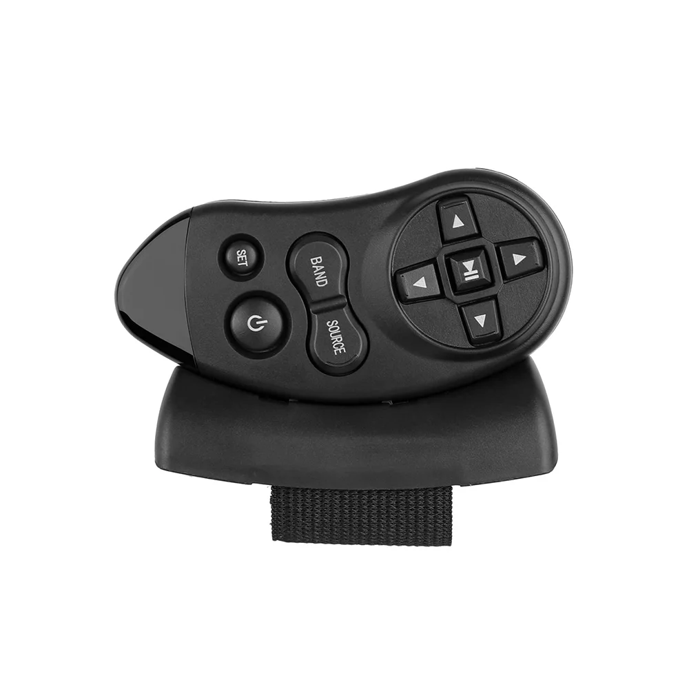 Onever Универсальный Автомобильный кнопочный пульт дистанционного управления ключ dvd-плеер рулевое колесо Пульт дистанционного управления Лер ключ кнопка для автомобиля аудио dvd-плеер