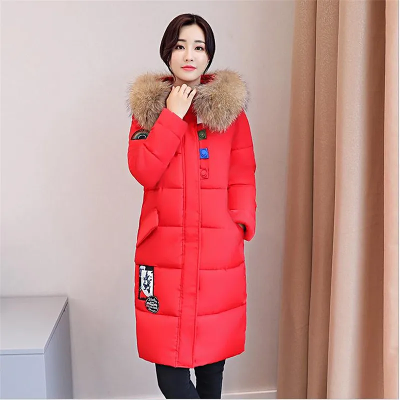 Black Coatcq213 Down Coton 2018 green Mode Couleurs Hiver red yellow Chaud M Parkas 3xl Long Femmes Cinq Épaissir Taille Slim pink Veste Populaires YTUAqTx