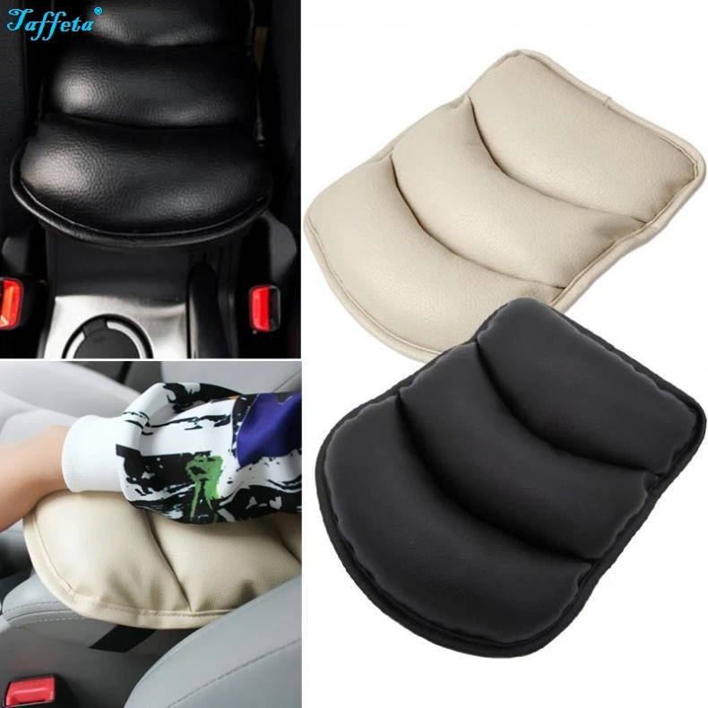 

Universal Car Seat Armrests Cover Auto Vehicle Center Console Arm Rest Seat Box Pad Protective Case Soft PU Mats Cushion 4 Color