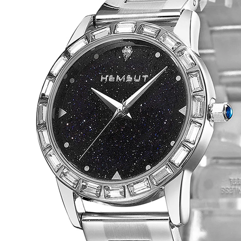 

New Women's Watches Fashion Diamond Design Watch Ladies Watch Luxury Top Brand Starry Sky Rose Gold Wrist Watch Gifts For Women