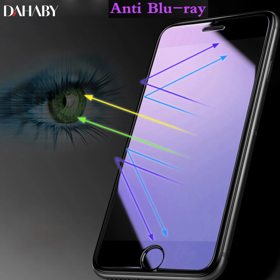Anti UV Purple Blue Ray Light Guard Tempered Glass Screen Protector